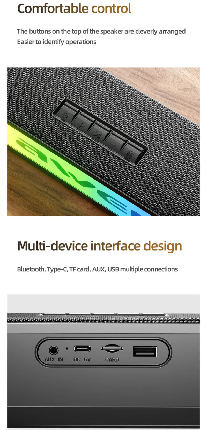 portable speaker