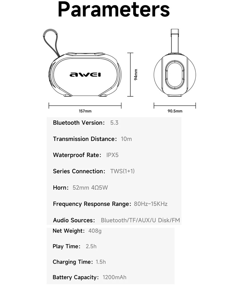 portable speaker